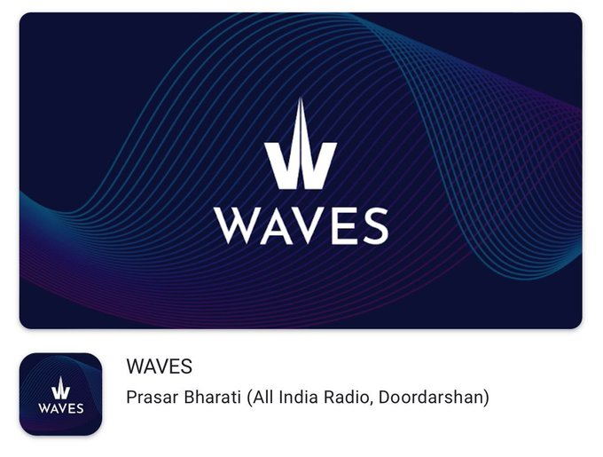 Prasar Bharati launches its OTT platform Waves