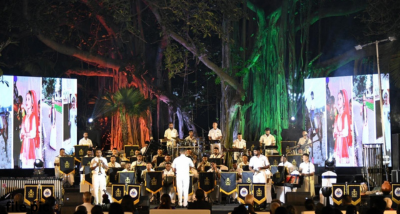 A 39-member Navy Band’s Captivating Performance Marks Navy Week 2024 Celebrations in Hyderabad 