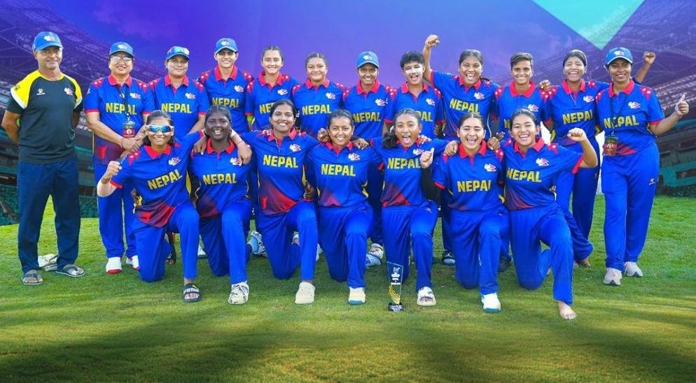 Nepal’s U19 Women’s Cricket team qualifies for ICC T20 Women’s U-19 World Cup 2025