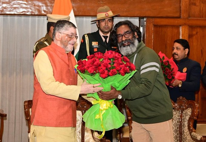 ঝাৰখণ্ড মুক্তি মৰ্চাৰ কাৰ্যবাহী সভাপতি হেমন্ত চোৰেন আই এন ডি আই মিত্ৰজোঁটৰ বিধায়িনী দলৰ নেতা নিৰ্বাচিত