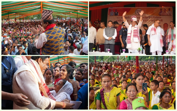 চামগুৰি আৰু বিহালী সমষ্টিৰ দলীয় প্ৰাৰ্থীৰ হৈ নিৰ্বাচনী সভাত অংশগ্ৰহণ মুখ্যমন্ত্রী হিমন্ত বিশ্ব শর্মাৰ