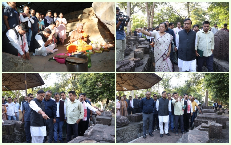 গোলাঘাটৰ দেওপাহাৰত থকা প্ৰত্নতাত্ত্বিক সমলসমূহ সংৰক্ষণৰ বাবে চৰকাৰে বিশেষ ব্যৱস্থা গ্ৰহণ কৰিবঃ মুখ্যমন্ত্ৰী