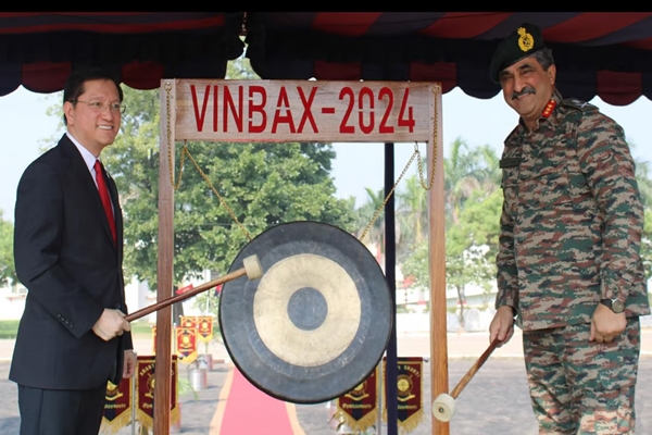 हरियाणा के अंबाला में वियतनाम-भारत द्विपक्षीय सेना अभ्यास (विनबैक्स) 2024 का 5वांँ संस्करण शुरू