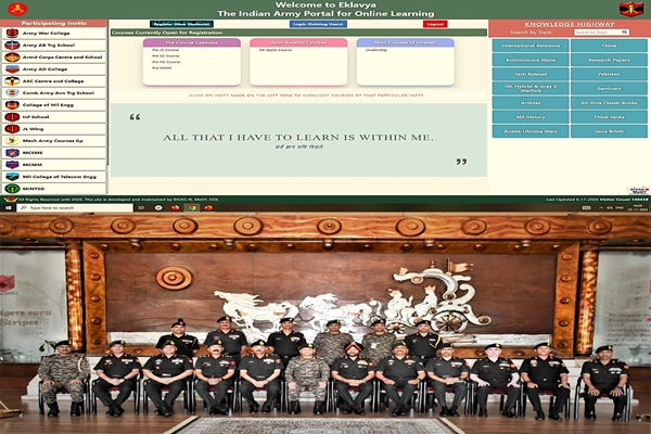 Indian Army launches ‘Eklavya’ online digital platform for officers training