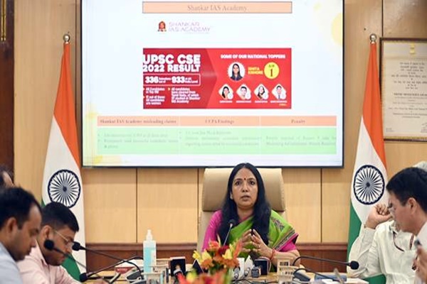 CCPA issues guidelines for prevention of misleading advertisement in coaching sector