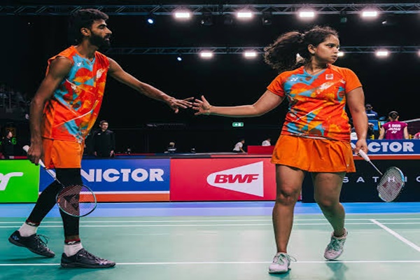 China Open Masters: Sumeeth-Sikki Reddy secures victory in Round-32 match