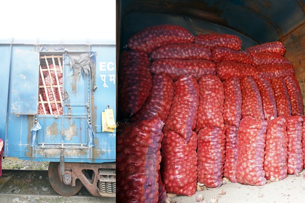 Kanda Express delivers 840 MT of onions to Delhi