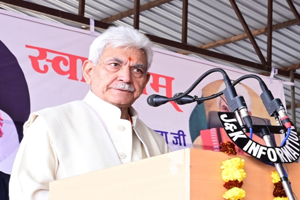 LG Manoj Sinha vows to wipe out terror ecosystem and calls upon every section of society to discharge their responsibilities