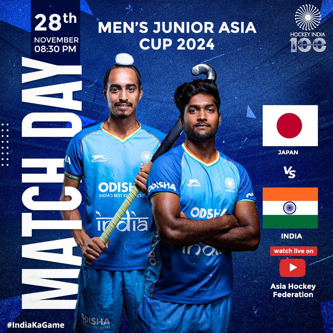 Men’s Junior Asia Cup: India to face Japan today in Oman