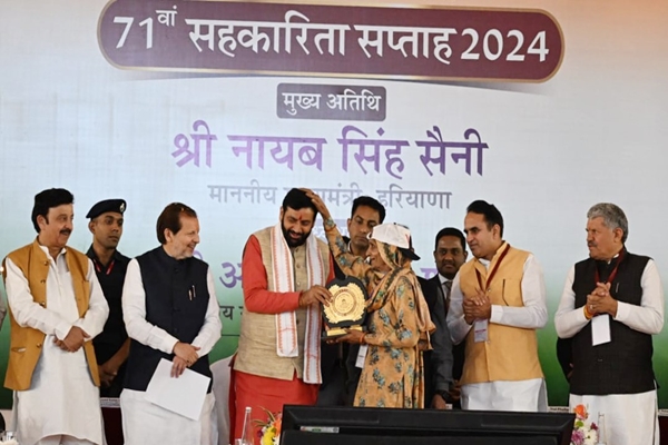 71st National Cooperative Week: Haryana CM Nayab Singh Saini highlights role of cooperative movement in fostering economic growth