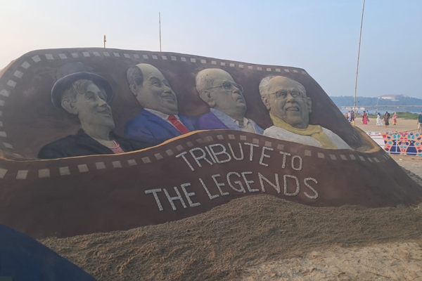 IFFIesta launched at 55th IFFI;  Sudarsan Pattnaik’s sand art becomes IFFI 2024 highlight