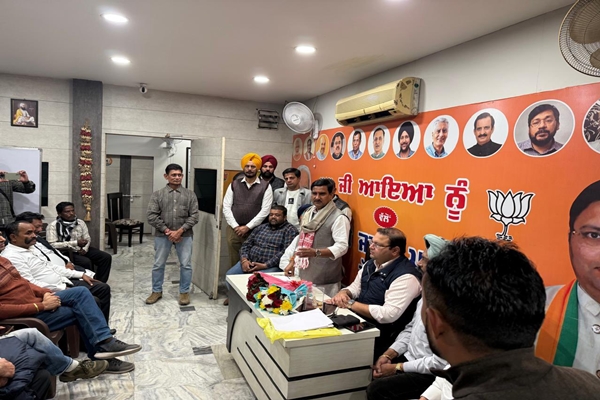 MoS Housing and Urban Affairs Tokhan Sahu reviews Aspirational Districts Programme in Punjab