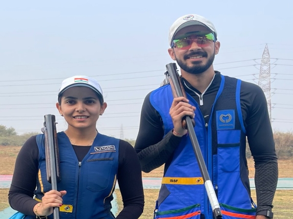 National Shooting C’ships: Paris Olympics pair of Maheshwari & Anantjeet win Skeet mixed team title