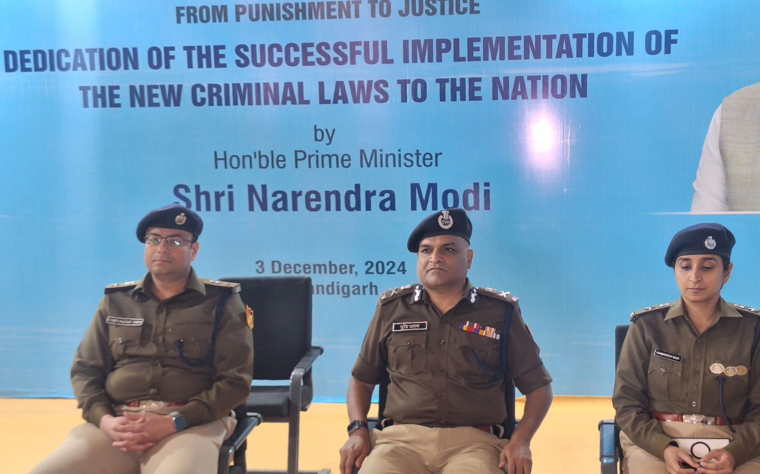 Chandigarh swiftly implemented provisions under 3 new criminal laws, says DGP Surender Yadav