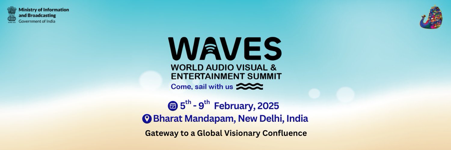 India to host World Audio Visual Entertainment Summit – WAVES for first time in 2025