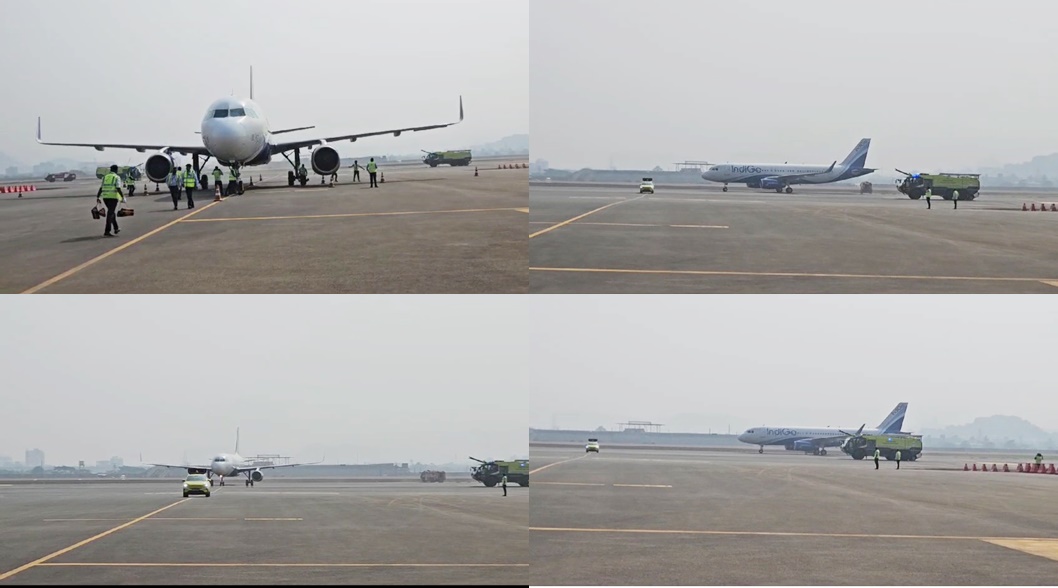 First Commercial Aircraft Lands Successfully at Navi Mumbai International Airport