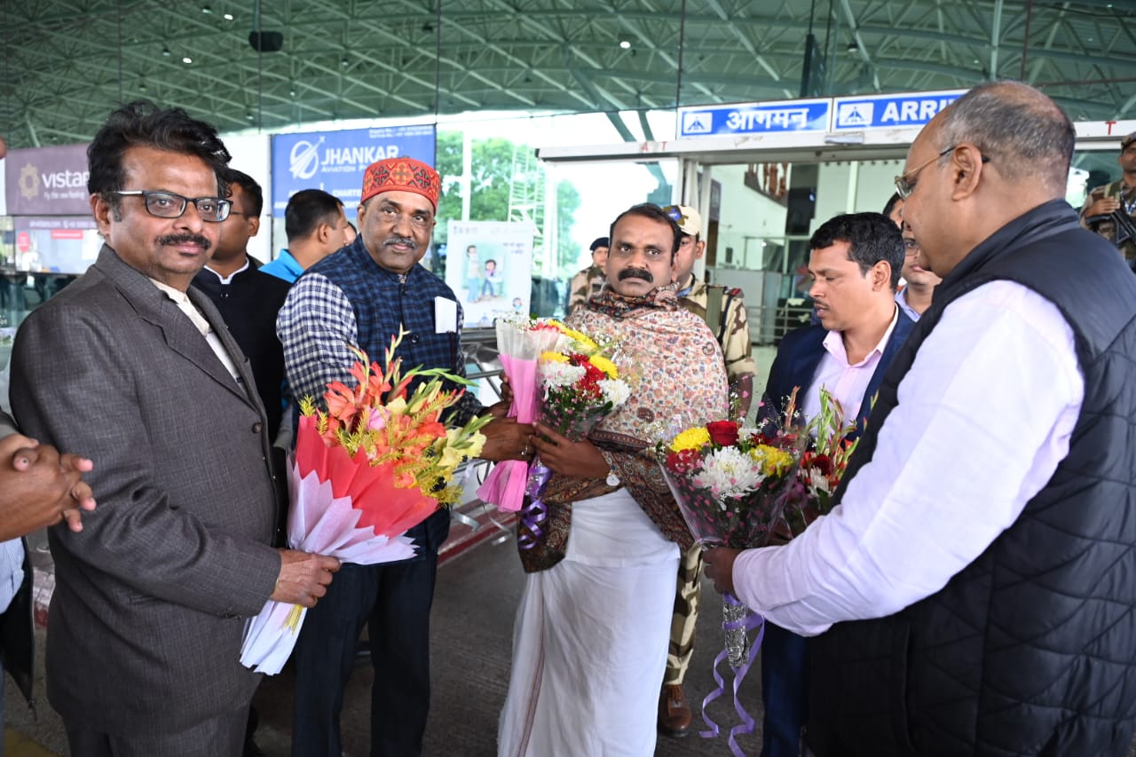 Union Minister Dr. L. Murugan Embarks on Three-Day Visit to Jharkhand to Review Development Projects