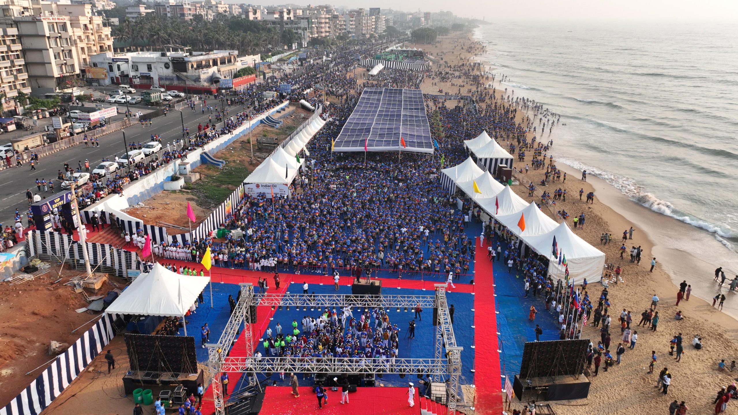 9th Vizag Navy Marathon Unites 14,000 Runners from Across the Globe