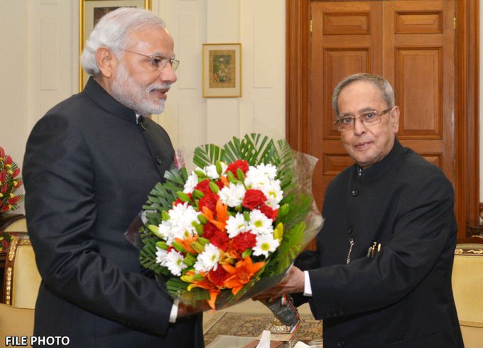 प्रधानमंत्री मोदी आणि गृहमंत्री शाह यांनी माजी राष्ट्रपती प्रणव मुखर्जी यांना वाहिली आदरांजली