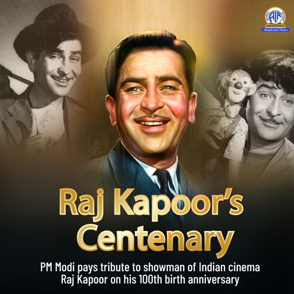 PM Modi pays tribute to legendary actor Raj Kapoor on his 100th birth anniversary