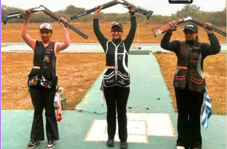 Ganemat Sekhon clinches second consecutive national title in women’s skeet competition