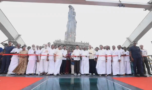 India’s first glass bridge over sea inaugurated in Kanyakumari