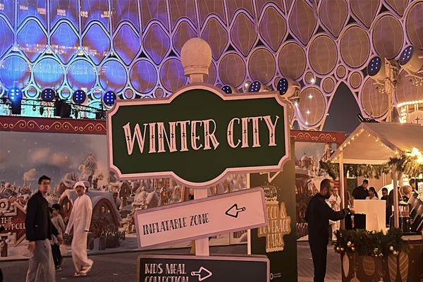 Dubai transforms into festive wonderland with spectacular winter celebrations