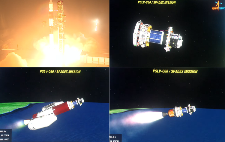 इसरो ने सतीश धवन अंतरिक्ष केंद्र से SPADEX मिशन को सफलतापूर्वक किया लॉन्च