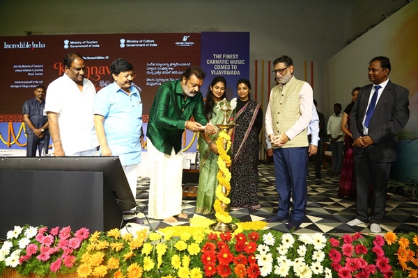 Union Minister Suresh Gopi Inaugurates 2nd Edition of Krishnaveni Sangeetha Neerajanam