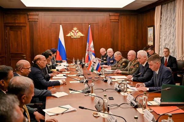 India, Russia review full range of bilateral defence ties