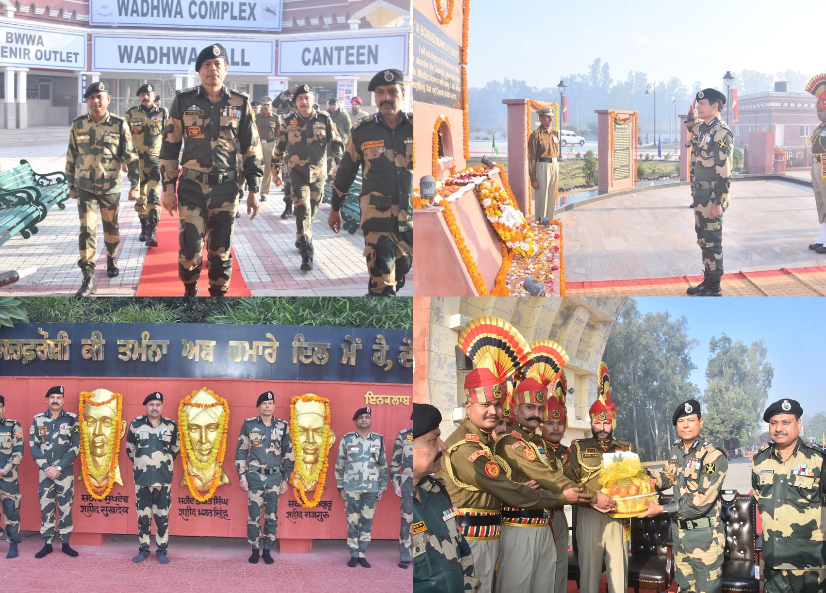 BSF Honors 1971 War Heroes on Raja Mohtam Day with Tributes & New Initiatives