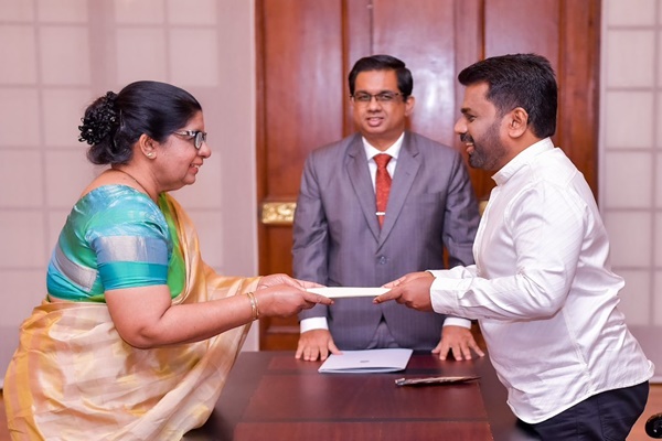 Justice Murdu Nirupa Bindushini Fernando sworn in as 48th Chief Justice of Sri Lanka