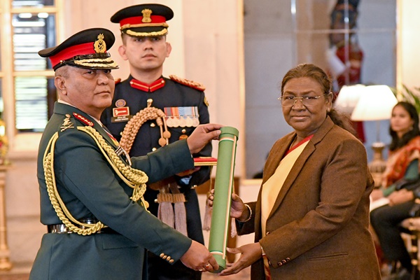 Nepal CoAS General concludes official visit to India, conferred Honorary General rank by President Murmu