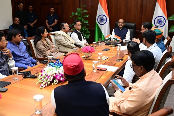 LS Speaker Om Birla Holds Meeting with Political Leaders to Ensure Smooth House Proceedings