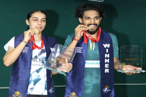 M Raghu & Devika Sihag Claim Senior National Badminton Titles at 86th Edition in Bengaluru