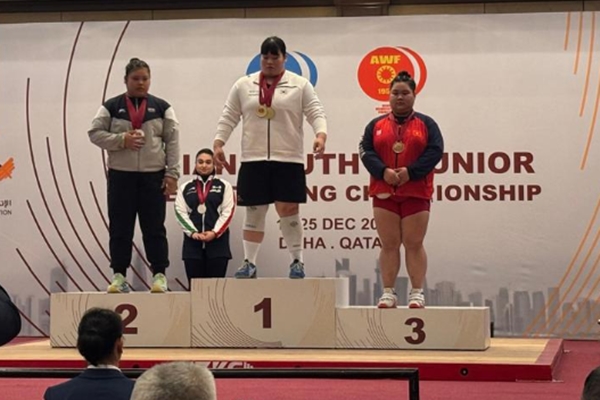 Martina Devi Wins Silver in Asian Junior Weightlifting Championship in Doha