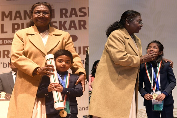 President Murmu confers Pradhan Mantri Rashtriya Bal Puraskar to 17 children