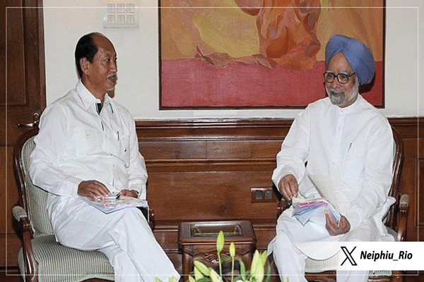 Nagaland CM expresses deep sadness over demise of Dr Manmohan Singh