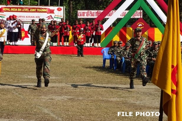 সূৰ্যকিৰণ শীৰ্ষক অষ্টাদশ ভাৰত-নেপাল সামৰিক অনুশীলন আৰম্ভ