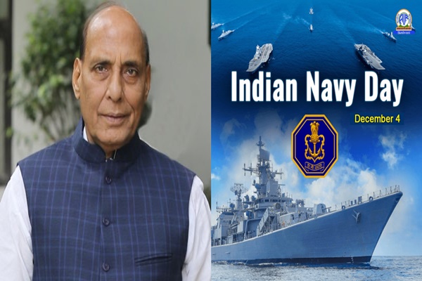 Navy ensures stable seas, reaffirms India’s role as preferred security partner: Raksha Mantri