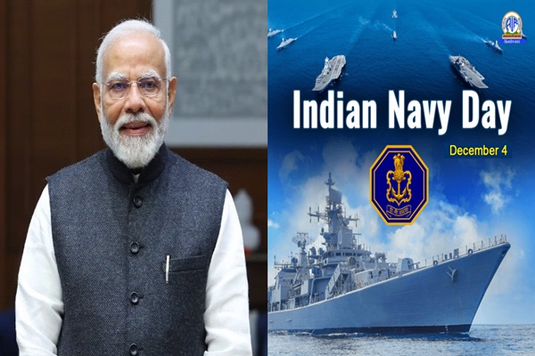 Indian Navy personnel protect seas with unmatched courage & dedication: PM Modi