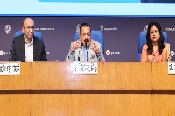 Union Minister Jitendra Singh launches India’s first-of-its-kind anti-pesticide bodysuit Kisan Kavach