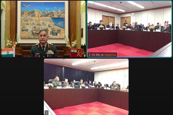 Chief of Army Staff Gen Upendra Dwivedi participates virtually in 2nd Land Forces Summit, provides insights into India’s security