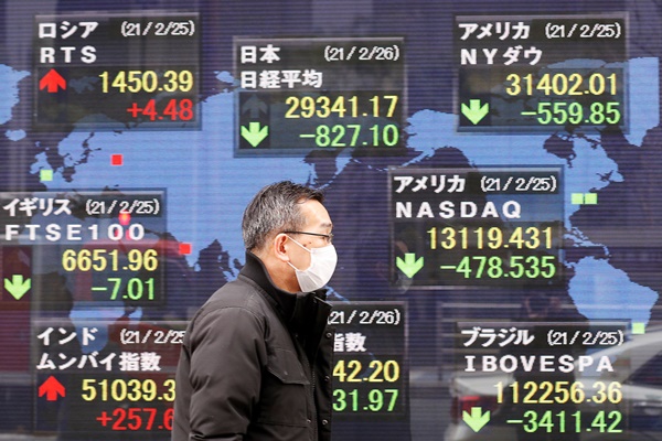 Mixed trends of Asian & European markets