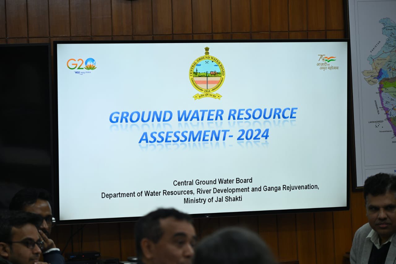 Total annual groundwater recharge in country increased by 15 BCM in 2024