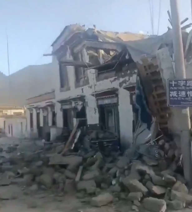 नेपाल-तिब्बत सीमा क्षेत्र में आए भूकंप के कारण मृतकों की संख्‍या बढ़कर 95 हो गई
