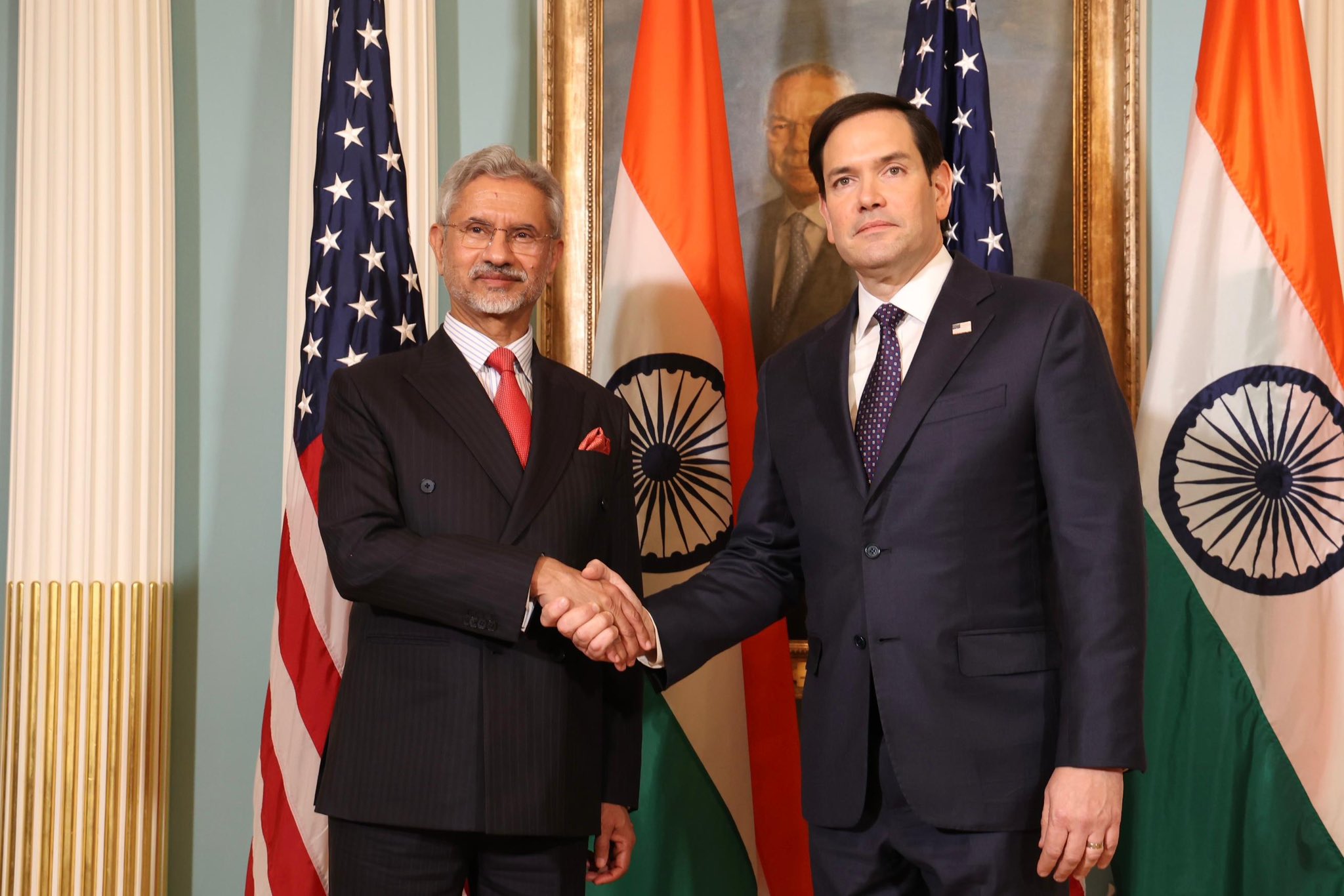 विदेश मंत्री डॉ. एस. जयशंकर ने अमरीका के विदेश मंत्री मार्को रूबियो के साथ द्विपक्षीय बैठक की