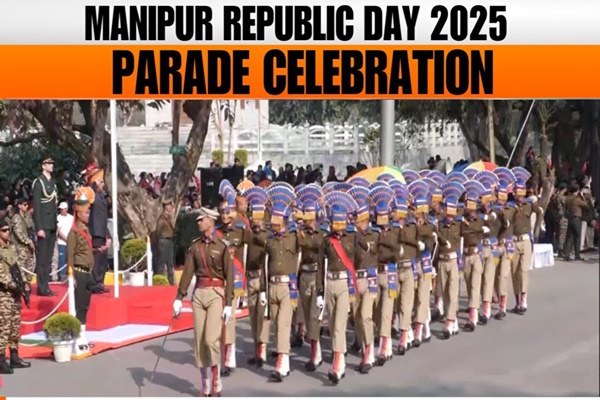 Manipur celebrates 76th Republic Day with mass participation from across the state