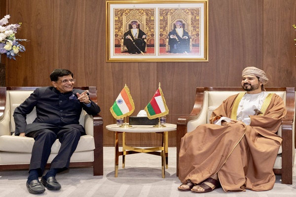 India-Oman explore avenues to further deepen bilateral partnership