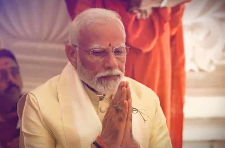 PM Modi extends greetings on first anniversary of consecration of Ram Lalla in Ayodhya